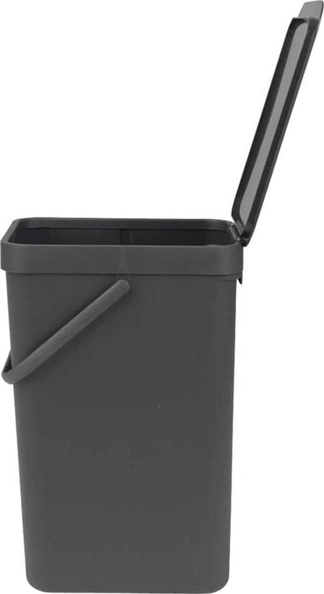 Brabantia Sort & Go -astia 16l tummanharmaa
