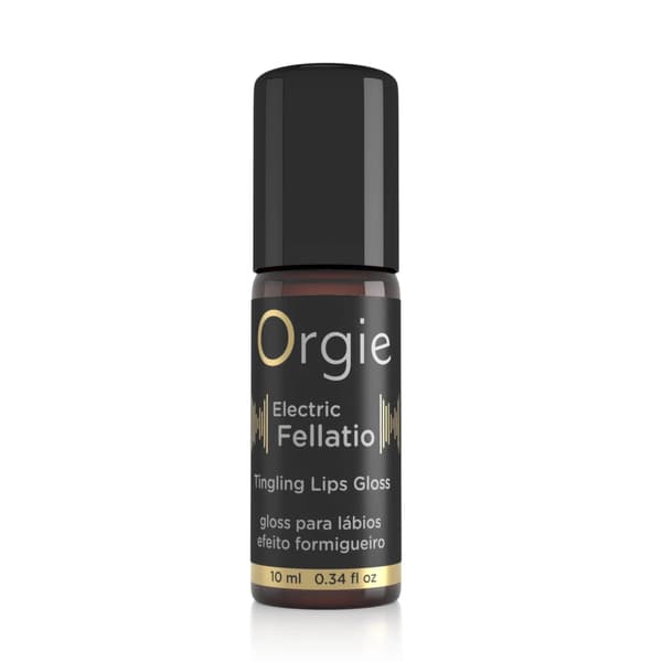 Stimulerande Oral Gloss Elektrisk Fellatio Orgie