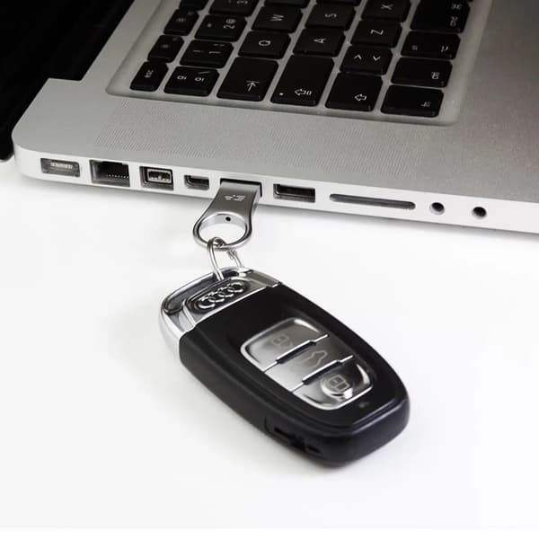 USB-stick Silicon Power SP032GBUF3J80V1T 32 GB Titanium Sølv 32 GB