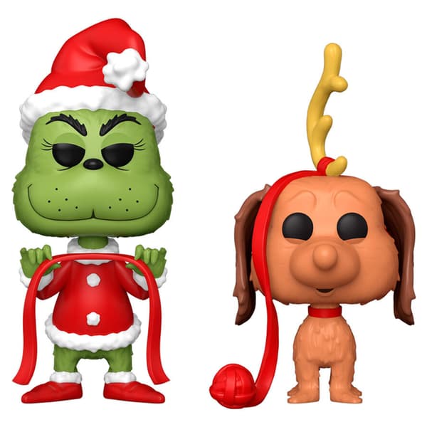POP pakke 2 figurer Grinchen - Grinchen & Max