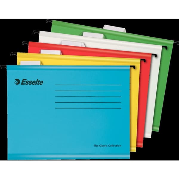 Susp.File Classic A4 10pcs assorted