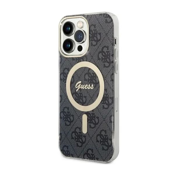 GUESS GUHMP14XH4STK IPHONE 14 PRO MAX 6.7 \"SORT/SORT HARDCASE 4G MAGSAFE