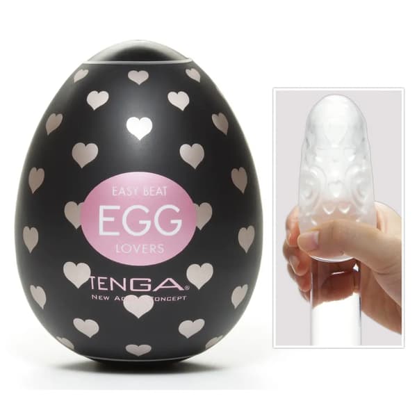 Tenga Egg Lovers Intimhylster Enkelt - Strækbart Diskret Design