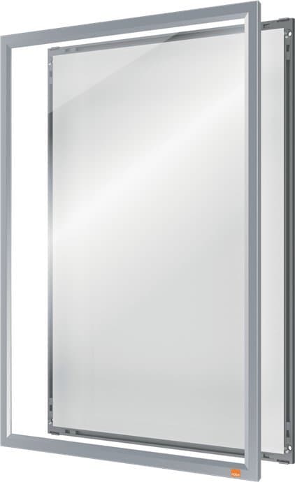 Nobo Snap Ramme Impression Pro A3 sølv