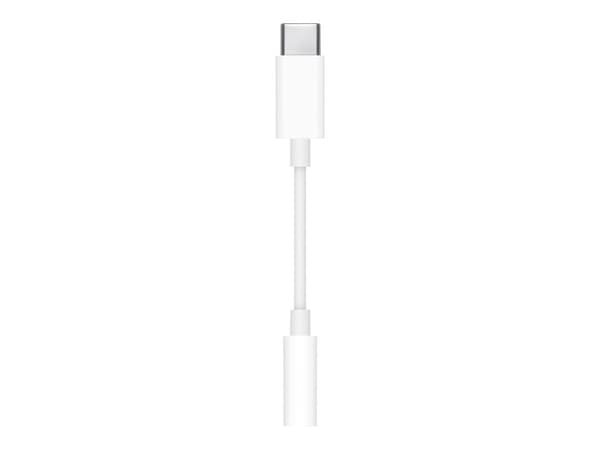 Adapter fra USB-C til 3,5 mm hovedtelefonstik