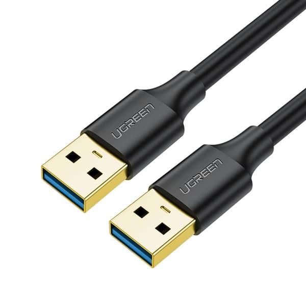 Ugreen US128 10369 USB-A 3.0 / USB-A 3.0 5 Gbit/s 0,5 m Kabel – sort