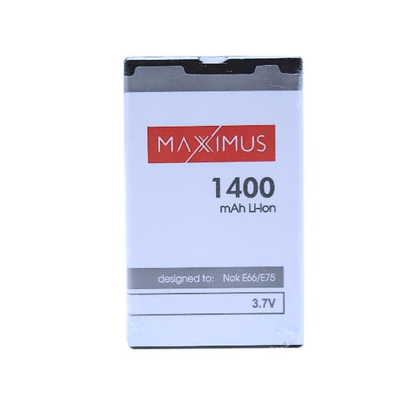 Batteri BAT MAXXIMUS NOKIA E66 1400mAh Li-ion BL-4U