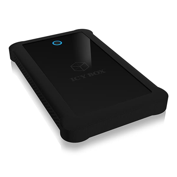 ICY BOX Storage Enclosure IB-233U3-B - 2.5\" SATA HDDs/SSDs - USB 3.0