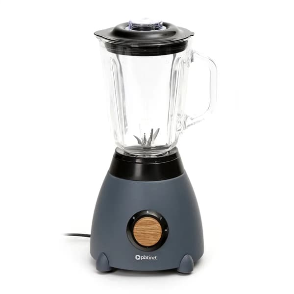 PLATINET ELEKTRISK BLENDER VELVET TRÆGRÅ [45467]