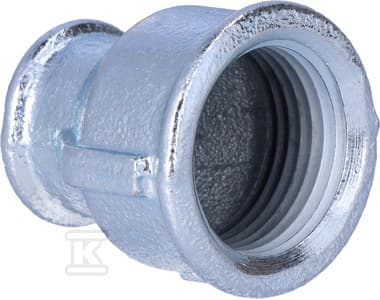 MUFA REDUK M2 NR. 3 1X1/2 GALVANISERET