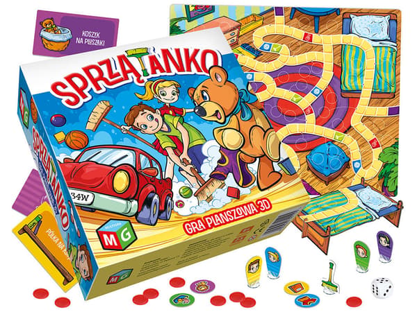 Siivouslautapeli 3D Multigra GR0294