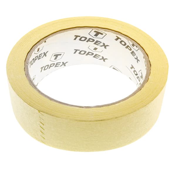 Topex Målningstejp 30mm Gul 35mb (23B203)