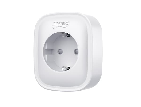 Älykäs WiFi-pistorasia Gosund SP1 E/F-unischuko, Tuya