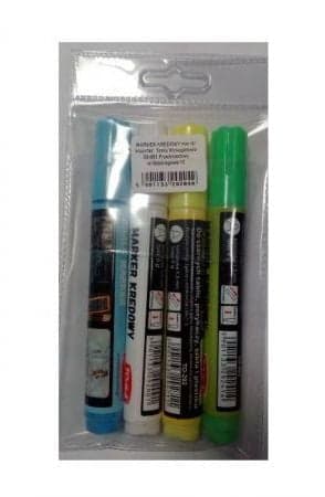 Kridtmarker 4,45 mm 4 farver TOMA