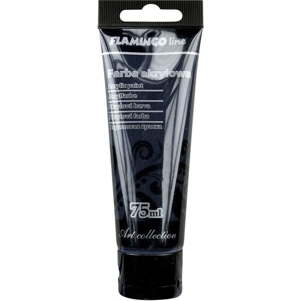 Akrylmaling 75ml 099 sort