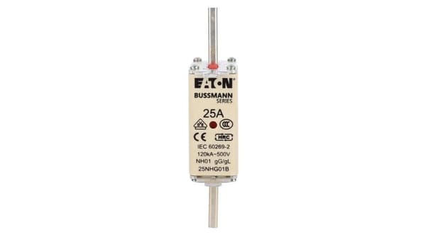 Sikringsindsats NH1 25A GL/GG 500V 25NHG01B