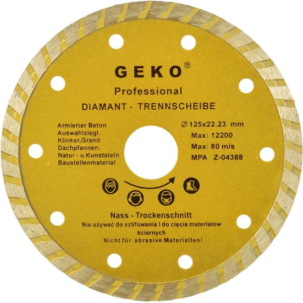 Kello diam.125mm turbo GEKO PROFI (100/200)