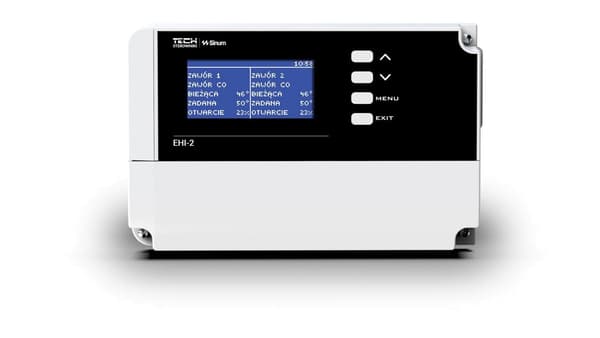 SINUM EHI-2 - Kontrollmodul för drift av två ventiler vit färg