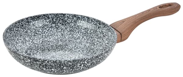 GRANITSTEKPANNA 24cm GRANIT TRÄ KINGHOFF KH-1028