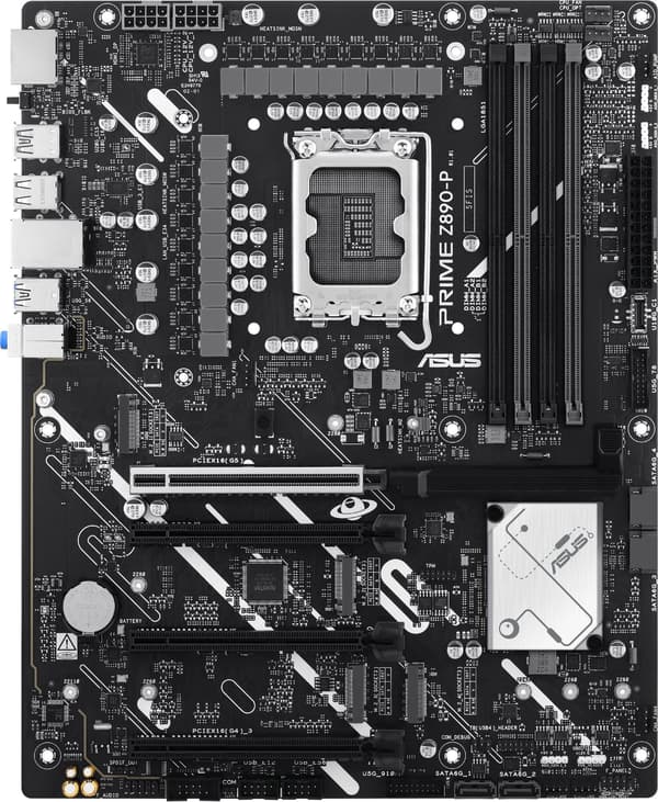 ASUS PRIME Z890-P - moderkort - micro ATX - LGA1851 Socket - Z890