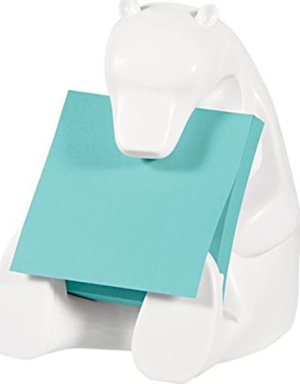 Post-it Feeder til Post-IT Mis sticky notes (Bear-330), hvid, 1 Super Sticky Z-Notes