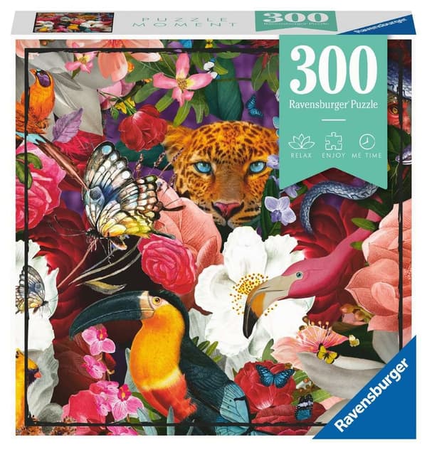 Blomsterpuslespil 300 brikker
