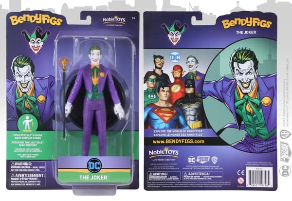 DC Comics Joker Bendyfigs taivuteltava hahmo 19cm