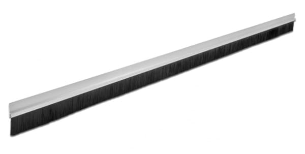DELOCK Borstlist 40 mm med aluminiumprofil rak 1m