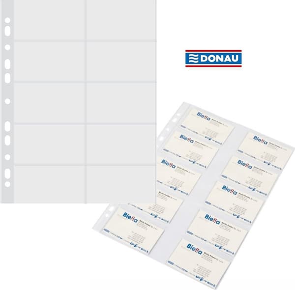 Doanu A4/60µm krystallinske visitkort T-shirts (10)