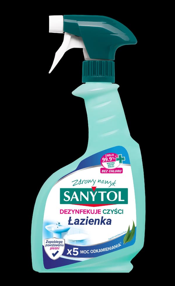 Sanytol_Spray rengøring og desinficering badeværelse 500ml