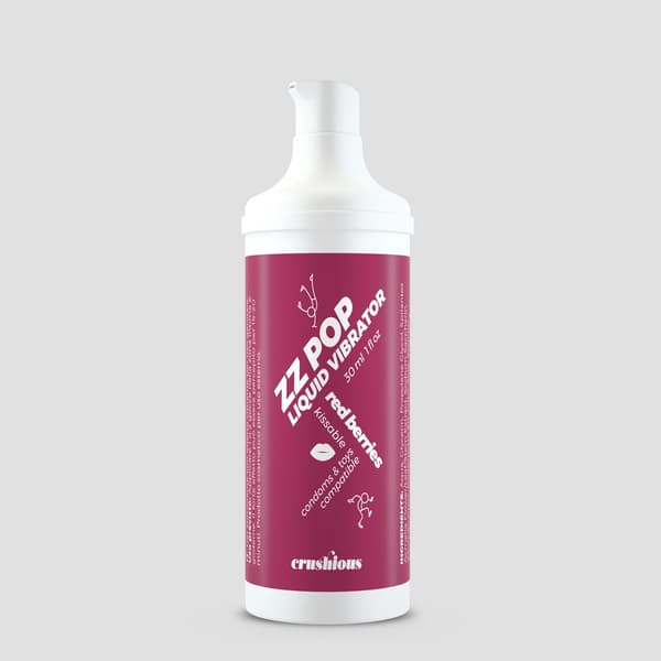 CRUSHIOUS ZZ POP FLYTANDE VIBRATOR RÖDA BÄR AROM 30ML