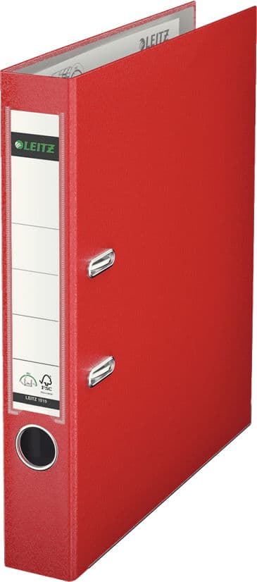 Ringbind Leitz A4 50mm rød (10151225)