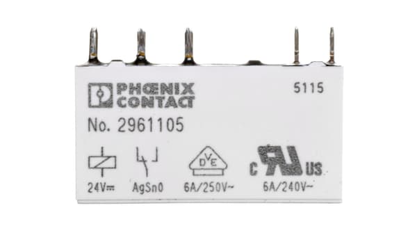 Industrielt relæ 1P 24V DC REL-MR- 24DC/21 2961105