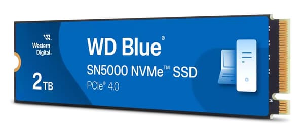 WD Blue SN5000 NVMe SSD 2TB M.2 2280 PCIe Gen4