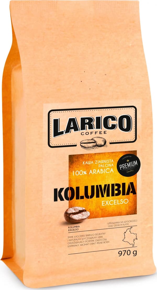 Colombia Excelso bönkaffe 970 g
