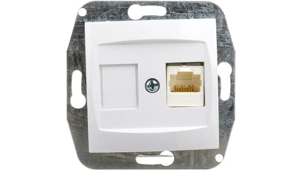 Elektro-Plast Datakontakt Carla RJ45 kat 5e vit (1748-10)