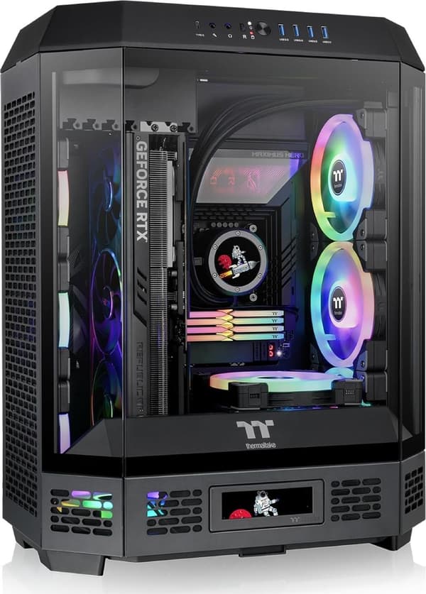 Thermaltake The Tower 600 Svart