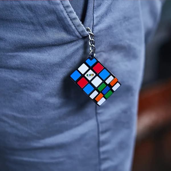 Rubik's kub nyckelring 3x3, p12 6064001 Spin Master