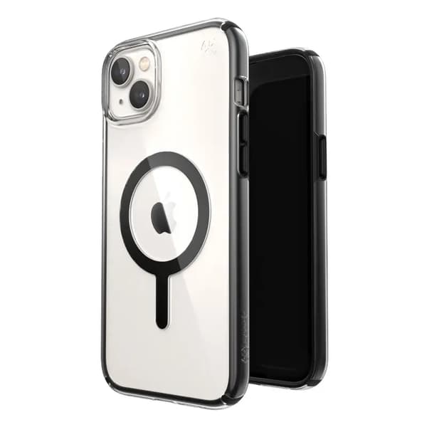 Speck iPhone 14 Max Presidio Perfect Clear Geo +Ms (Klar/Sort)