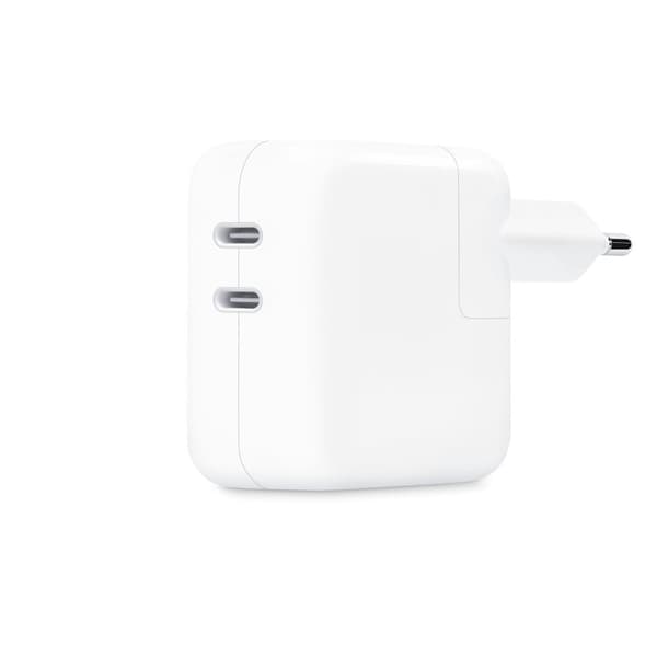 APPLE 35W dobbelt USB-C strømadapter