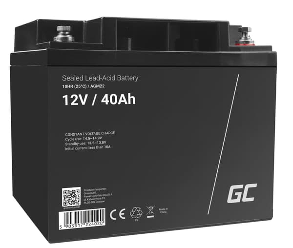 Green Cell - UPS-batteri - Sealed Lead
