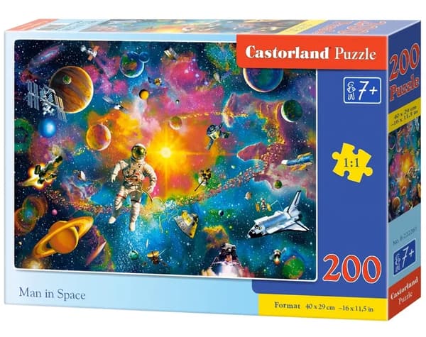 Pussel 200 Man in Space CASTOR