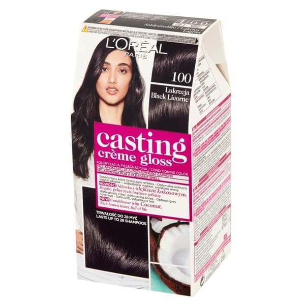 Casting Creme Gloss -hiusväri nro 100 Lakritsi