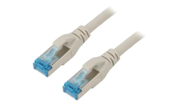 DK-1531-150 Patchkabel SF/UTP 5e Kabel Cu PVC Grå 15m 26AWG