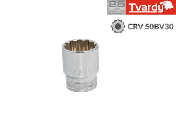 Tolvkantstop 1/2\" 14 mm TVARDY (10/100)