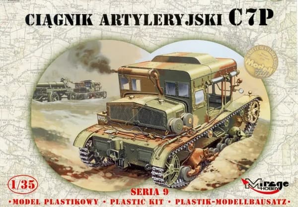 Plastmodell C7P Artilleri Tiagnik