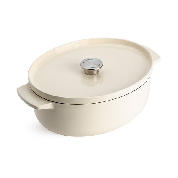 KitchenAid valurautapata soikea 5,6L Mantelinvalkoinen