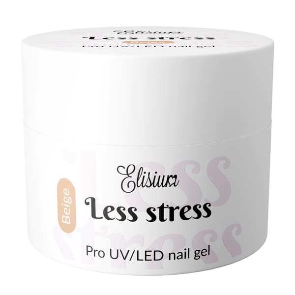 ELISIUM Less Stress Builder neglebyggelak - Beige 40ml