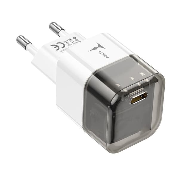 LAD NETWORK T-PHOX X-POWER T-PP10 20W USB-C MUSTA
