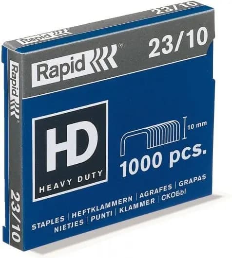 Rapid Hæfteklammer Strong 23/12, 1000 stk (10K257E)